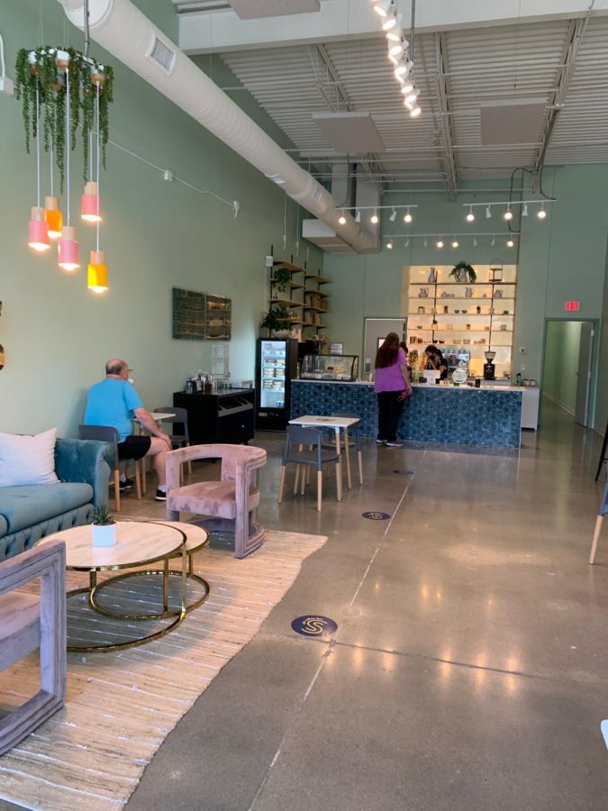 Legacy's new 'Stir Coffee Bar' creates a fun space for those looking for an area to study or meet with a friends along with a nice cup of coffee.