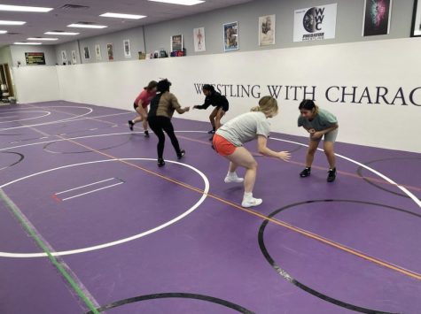On Nov. 15, girl’s wrestling had their first practice of the winter season.