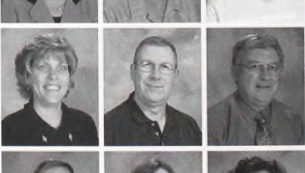 The 2004 yearbook photo of Lt. Col. Jeff Flagg from the Burke Book.