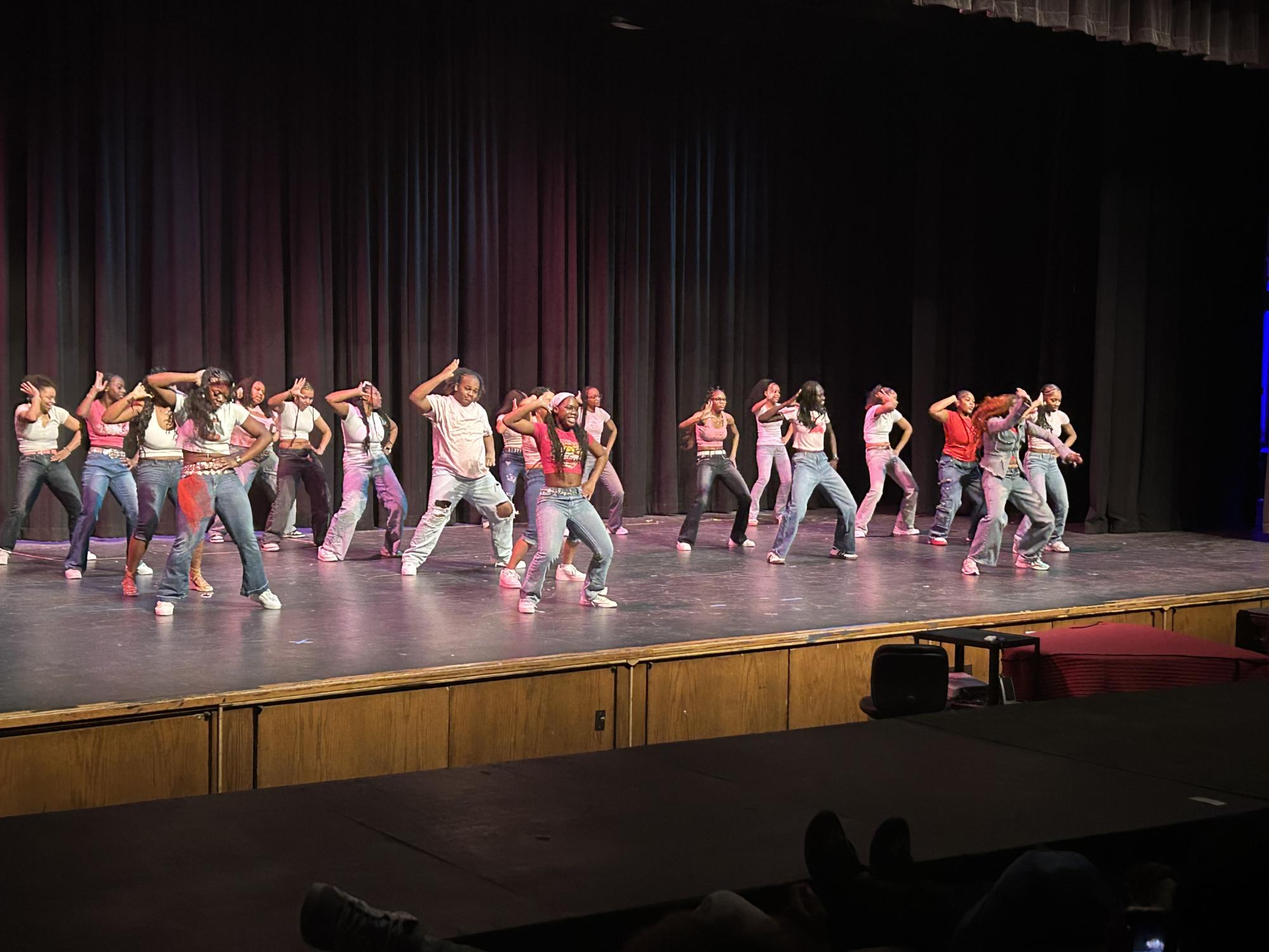 BSLC performance on February 23rd, featuring students showcasing their talents for black history month.